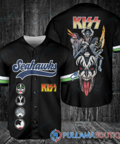 KISS Seattle Seahawks Baseball Jersey