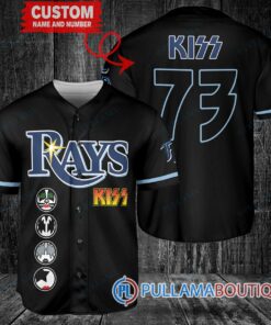 KISS Tampa Bay Rays Custom Baseball Jersey