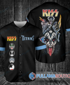 KISS Tennessee Titans Baseball Jersey