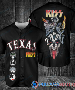 KISS Texas Rangers Baseball Jersey – Exclusive Fan Gear