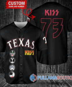 KISS Texas Rangers Custom Baseball Jersey