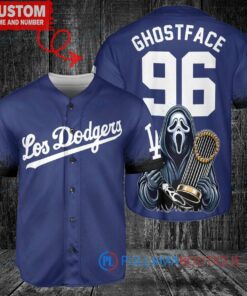 LA Dodgers x Ghostface Scream Halloween Baseball Jersey – Royal City Connect