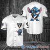 Dallas Cowboys x Stitch with Trophy Baseball Jersey Gray