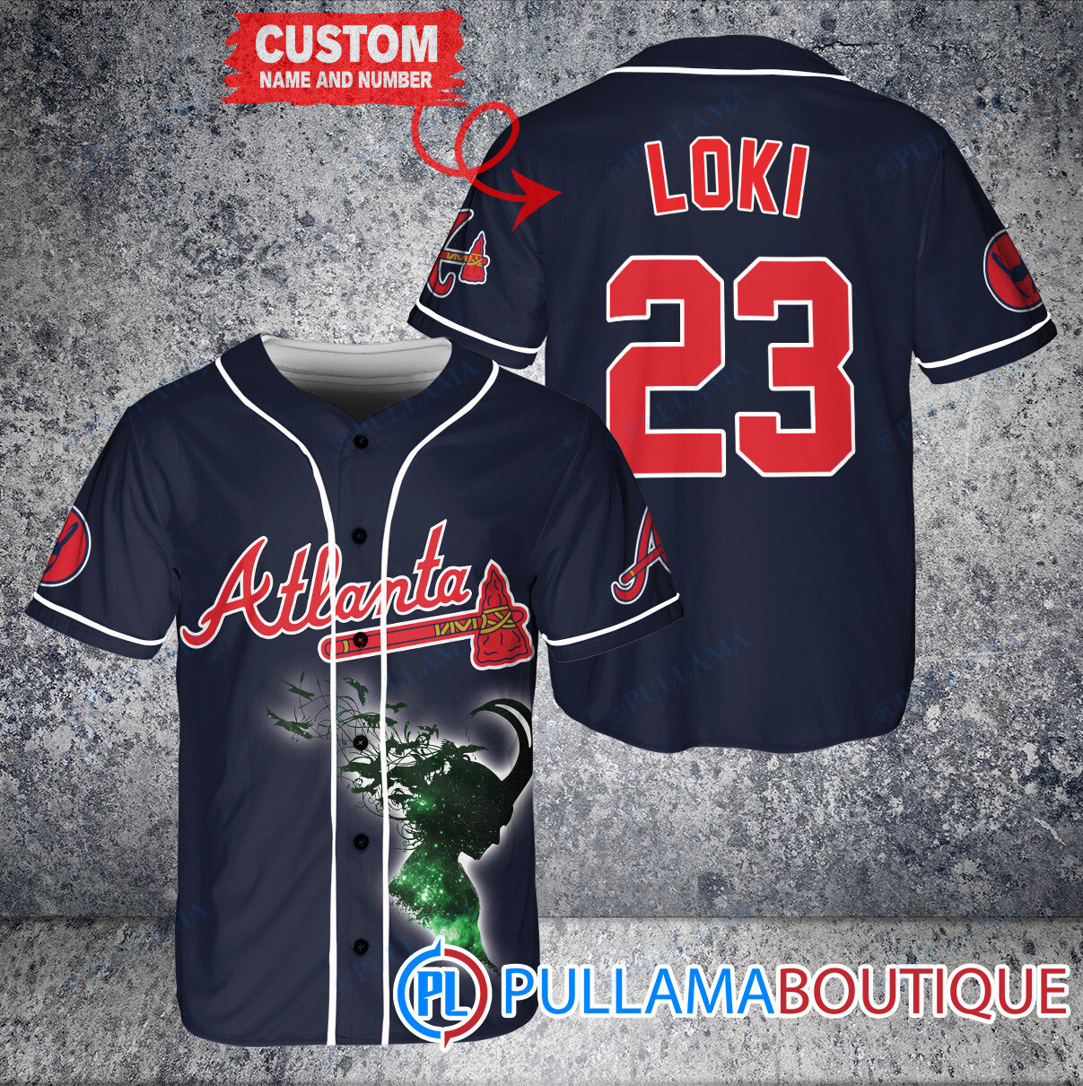 Loki Super Villains God of Mischief Houston Astros Custom Baseball Jersey Black City Connect