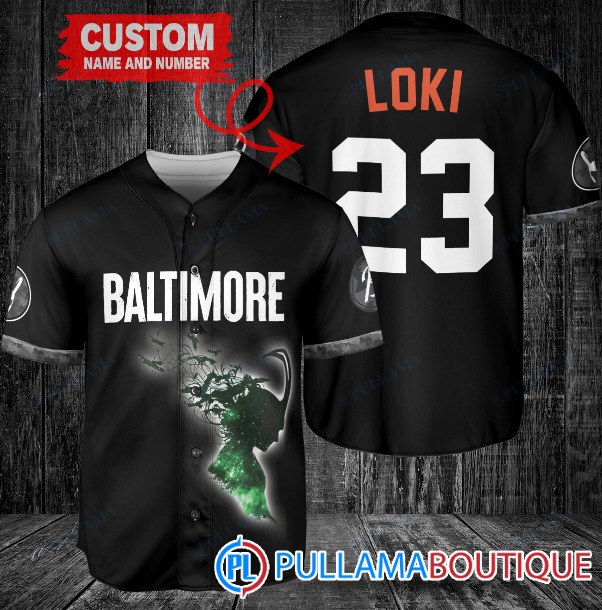 Loki Super Villains God of Mischief Milwaukee Brewers Custom Baseball Jersey White