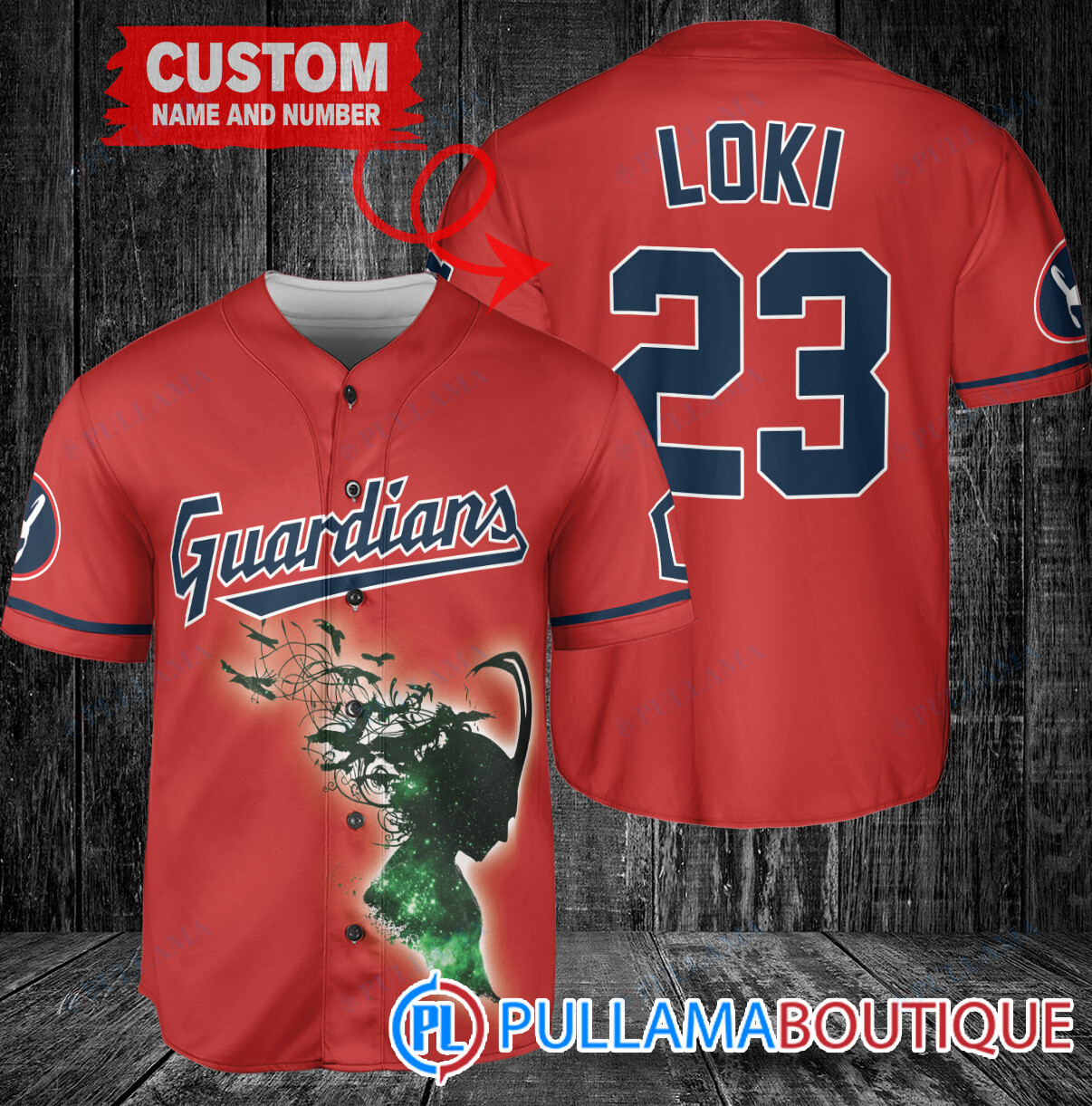 Loki Super Villains God of Mischief Atlanta Braves Custom Baseball Jersey Gray