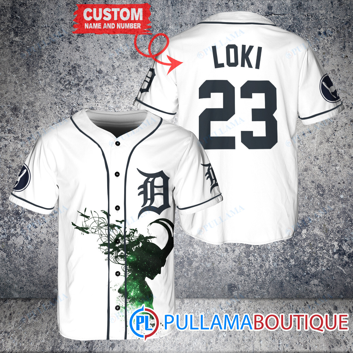 Loki Super Villains God of Mischief Cincinnati Reds Custom Baseball Jersey Gray