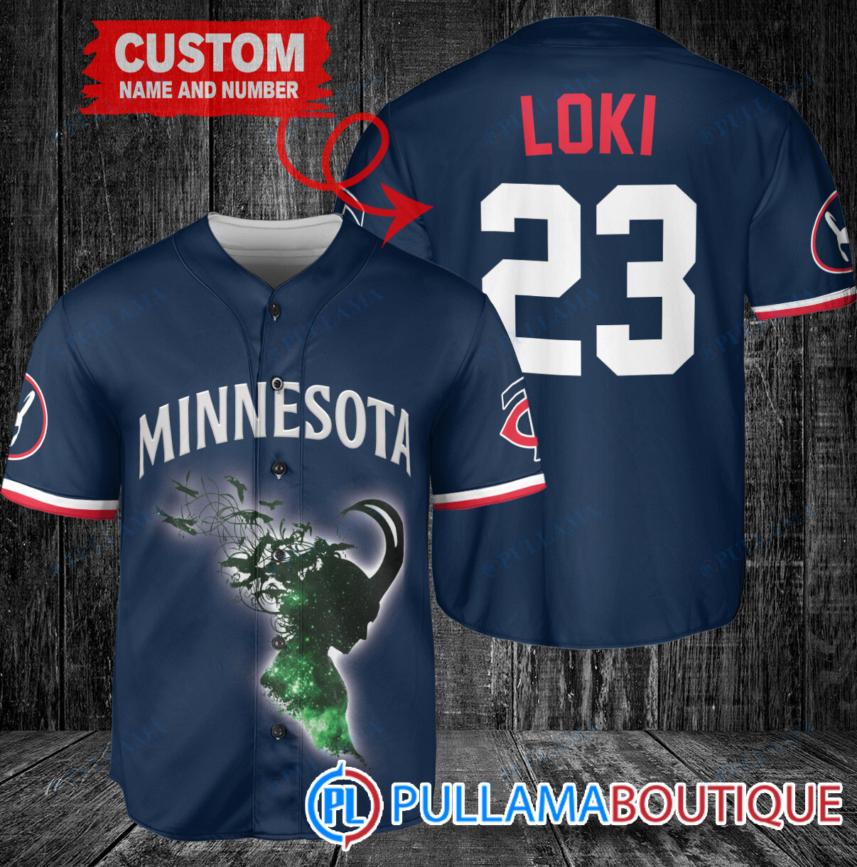 Loki Super Villains God of Mischief Milwaukee Brewers Custom Baseball Jersey Cream