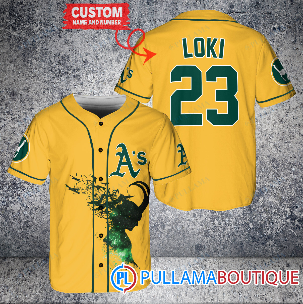 Loki Super Villains God of Mischief Seattle Mariners Custom Baseball Jersey Aqua