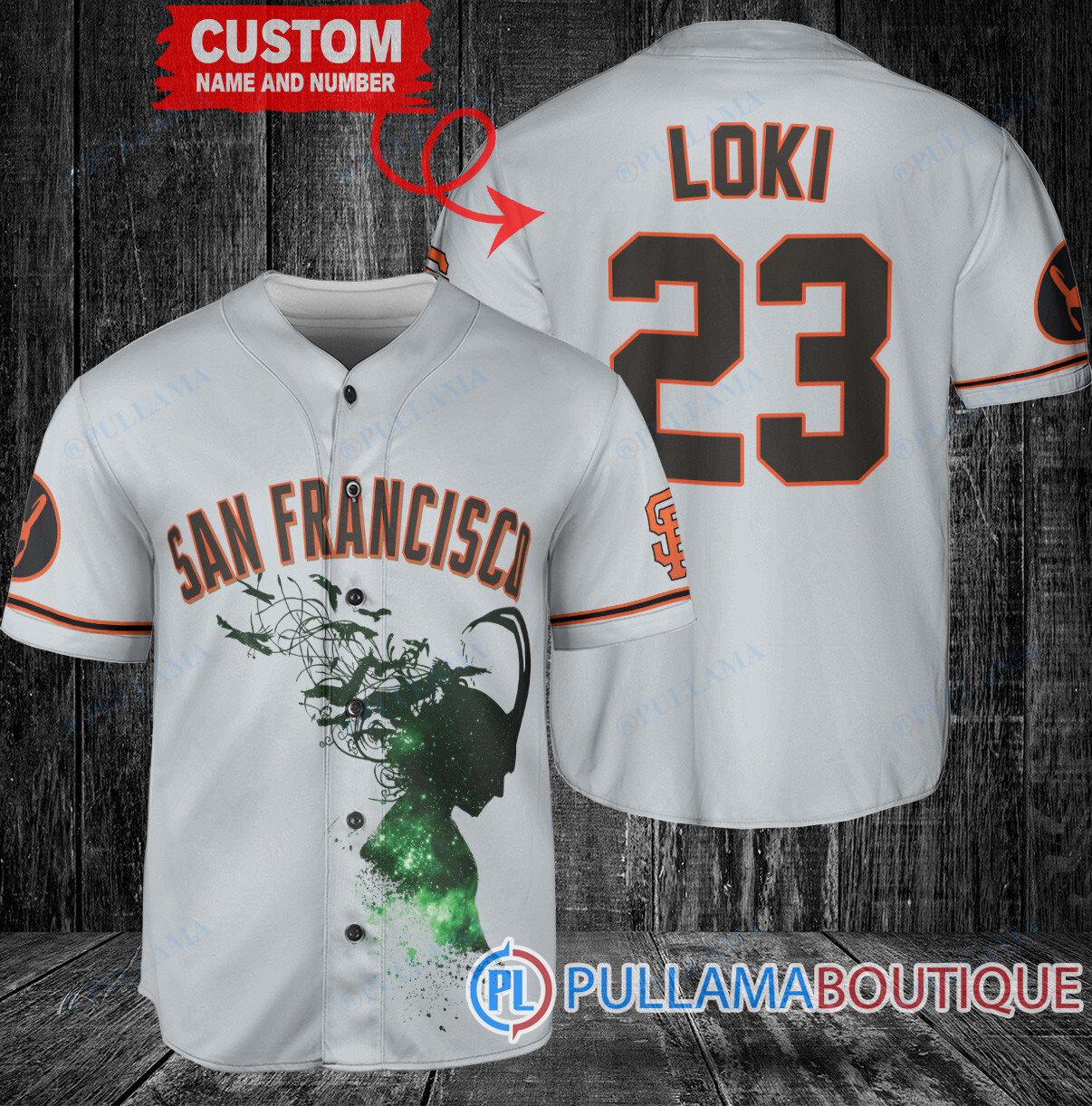 Loki Super Villains God of Mischief Cincinnati Reds Custom Baseball Jersey White