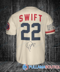 Los Angeles Angels x Taylor Swift 22 Baseball Jersey