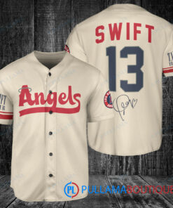 Los Angeles Angels x Taylor Swift Baseball Jersey