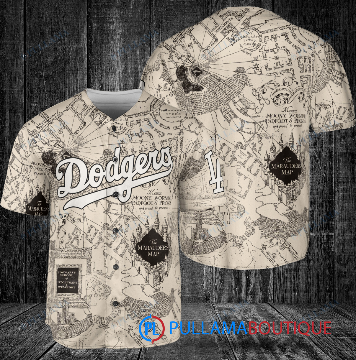 San Diego Padres Harry Potter The Marauders Map Baseball Jersey