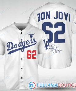 Los Angeles Dodgers x Bon Jovi Baseball Jersey