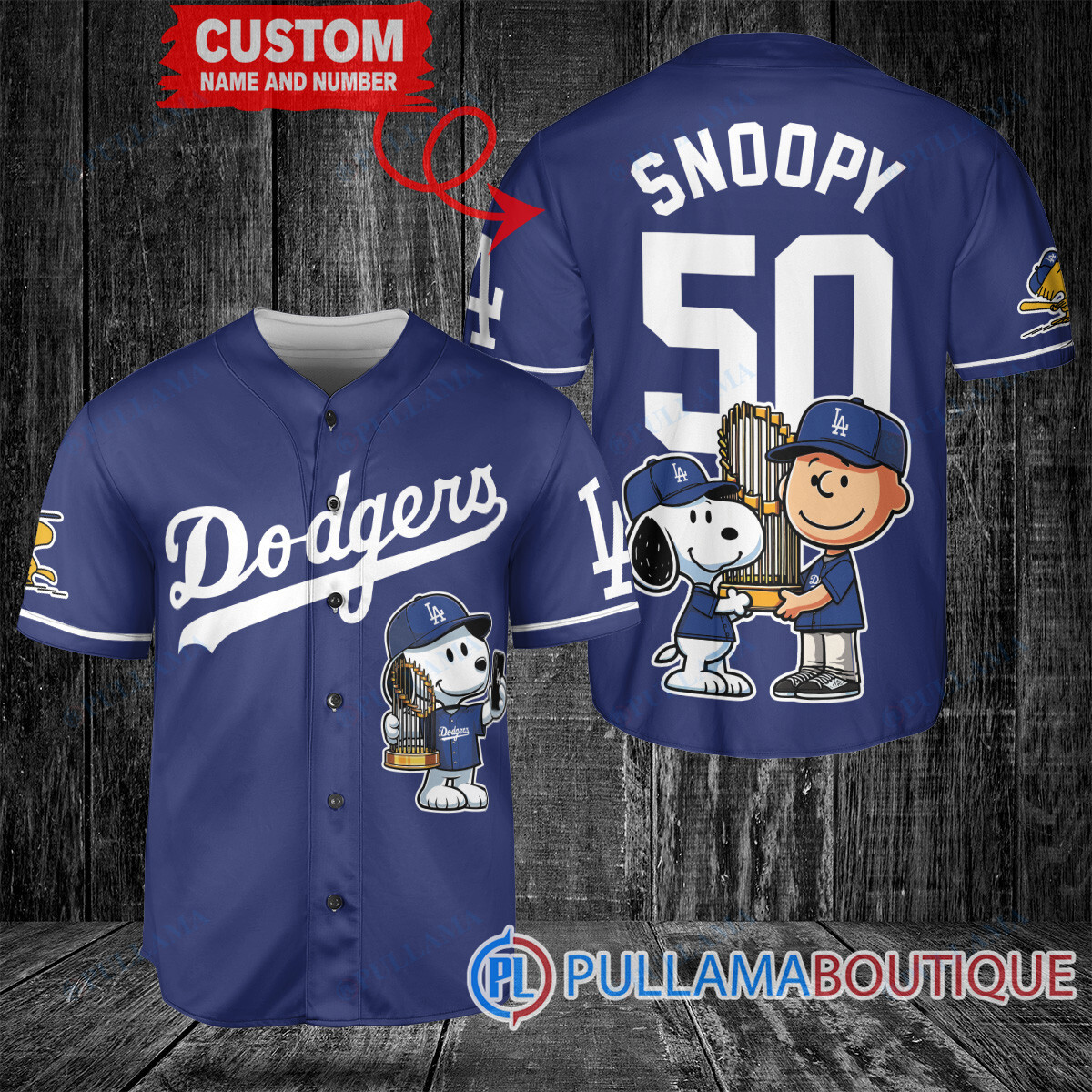 San Diego Padres x Snoopy and Charlie Brown with Trophy Baseball Jersey Tan