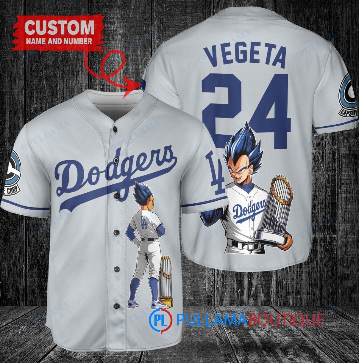 Seattle Mariners x Vegeta Super Saiyan Dragon Ball Z with Trophy Custom Baseball Jersey Aqua