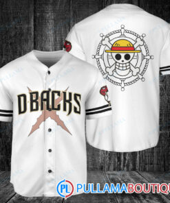 Luffy After Timeskip One Piece Straw Hats Arizona Diamondbacks Baseball Jersey