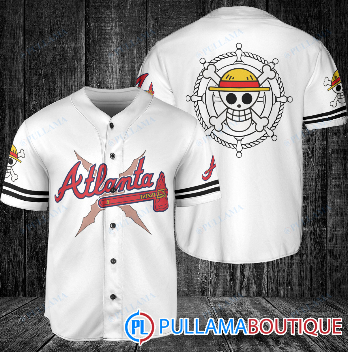 Luffy After Timeskip One Piece Straw Hats Los Angeles Angels Baseball Jersey