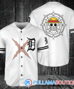 Luffy After Timeskip One Piece Straw Hats Detroit Tigers Baseball Jersey