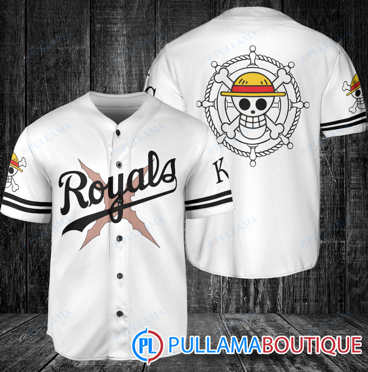 Luffy After Timeskip One Piece Straw Hats St.Louis Cardinals Baseball Jersey