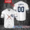 Luffy After Timeskip One Piece Straw Hats Cincinnati Reds Custom Baseball Jersey