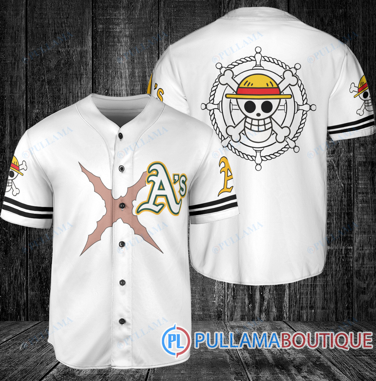 Luffy One Piece Straw Hats San Diego Padres Baseball Jersey