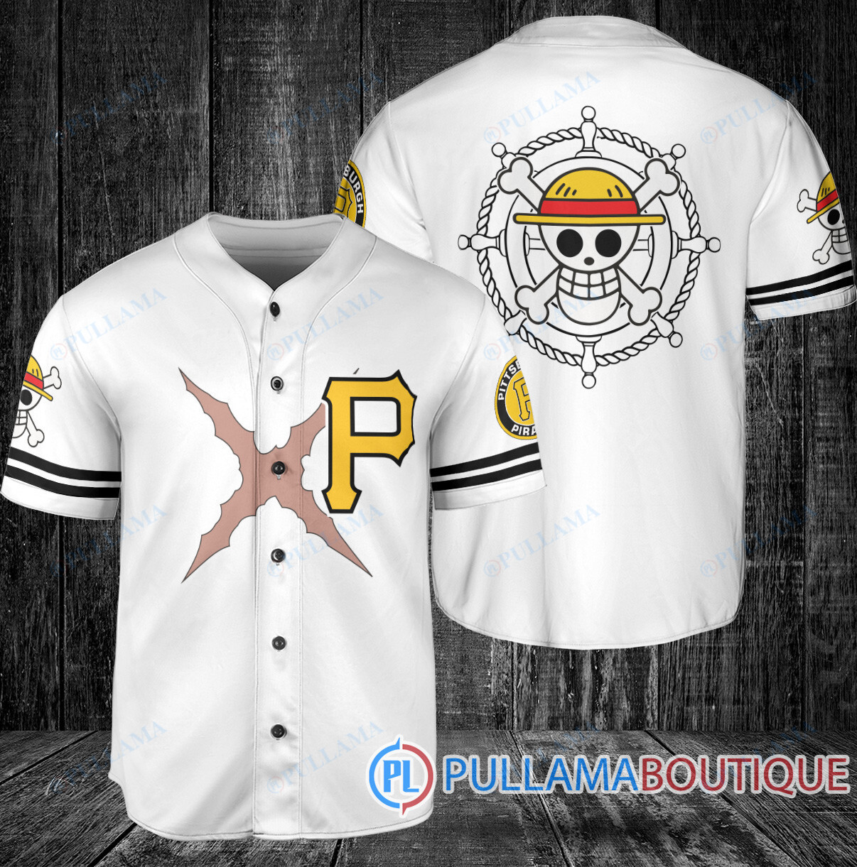 Luffy After Timeskip One Piece Straw Hats San Francisco Giants Baseball Jersey