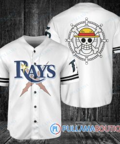 Luffy After Timeskip One Piece Straw Hats Tampa Bay Rays Baseball Jersey