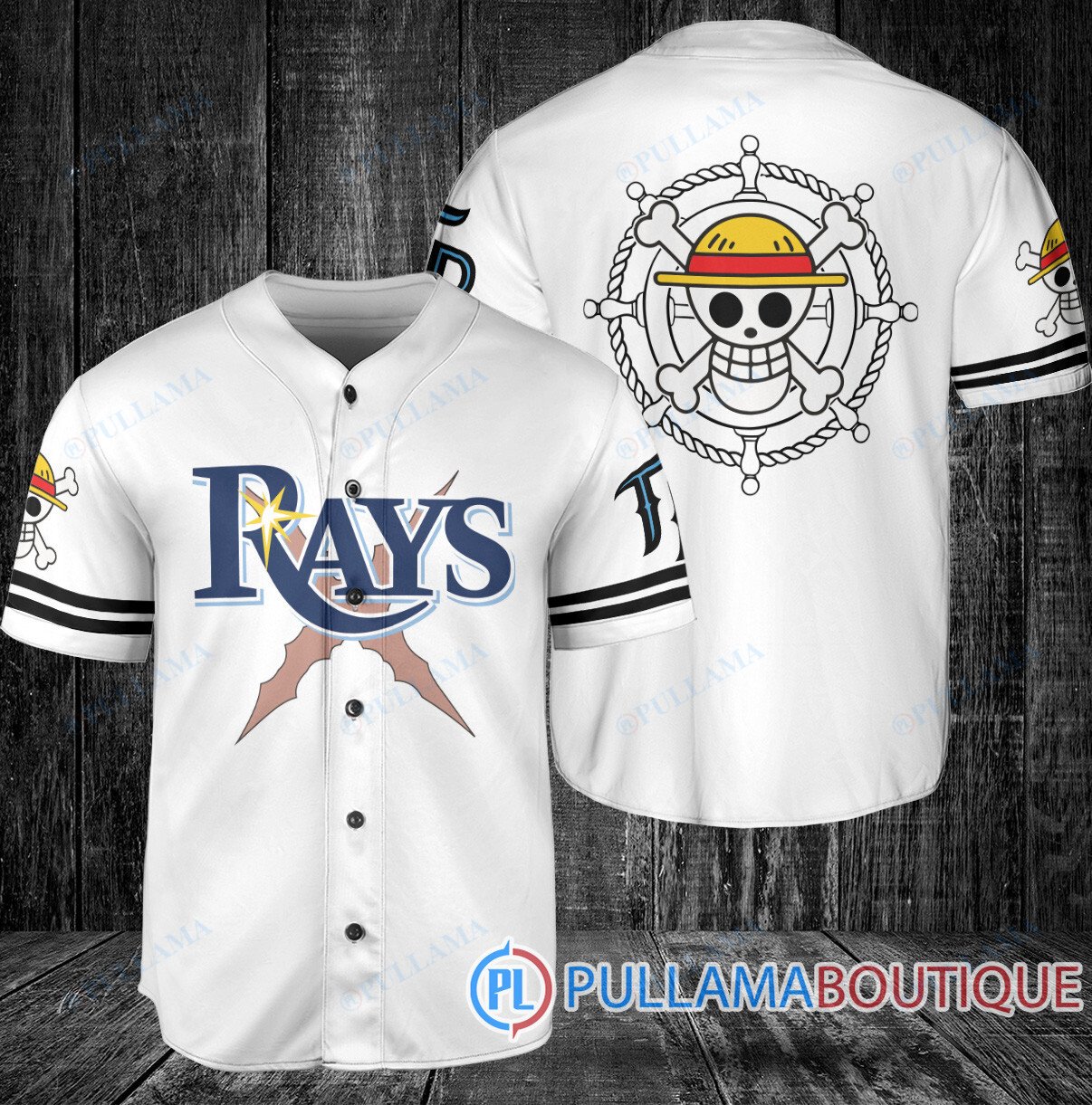 Luffy After Timeskip One Piece Straw Hats Milwaukee Brewers Baseball Jersey