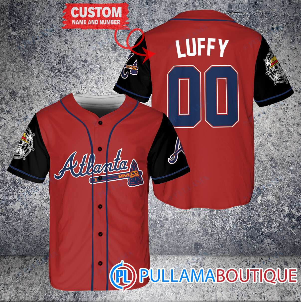 Luffy After Timeskip One Piece Straw Hats New York Mets Custom Baseball Jersey