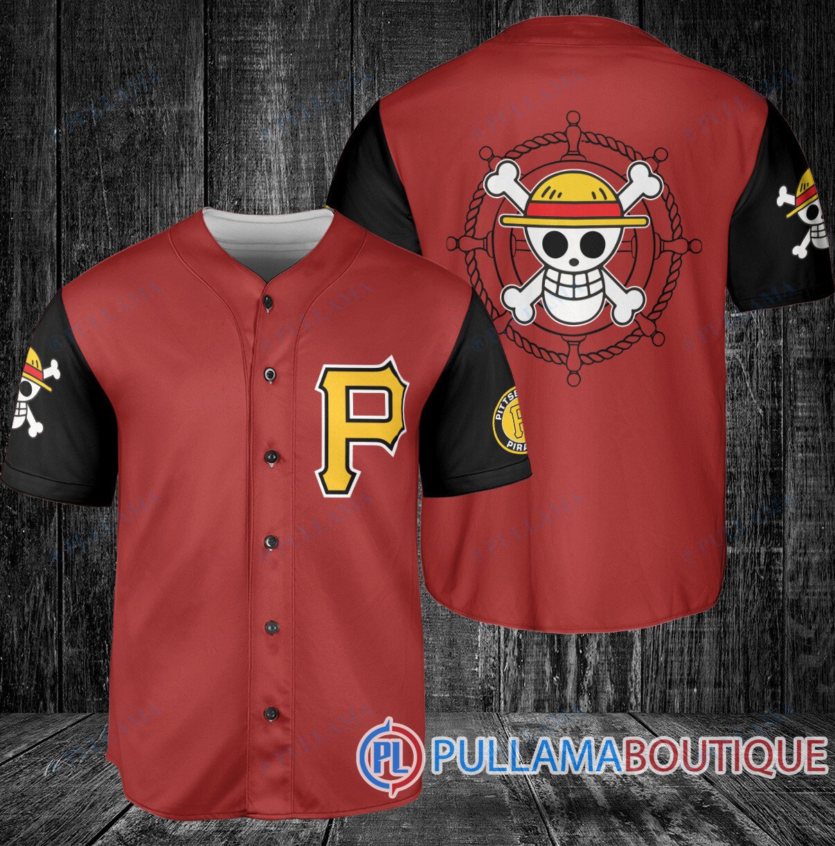 Luffy One Piece Straw Hats San Diego Padres Baseball Jersey