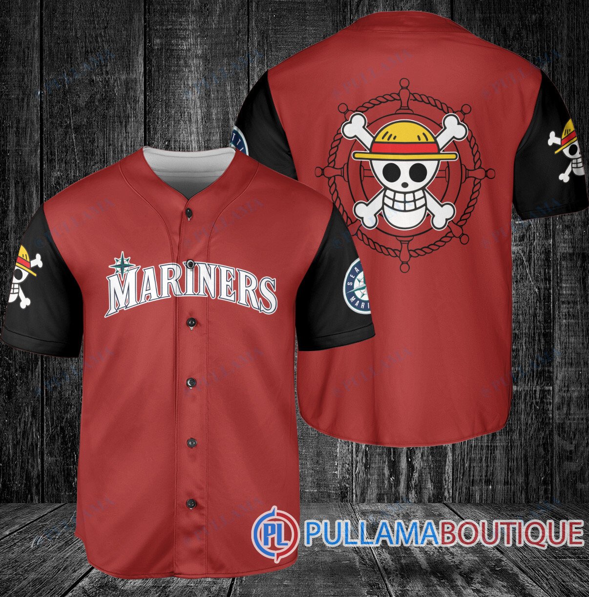 Luffy One Piece Straw Hats Chicago White Sox Baseball Jersey