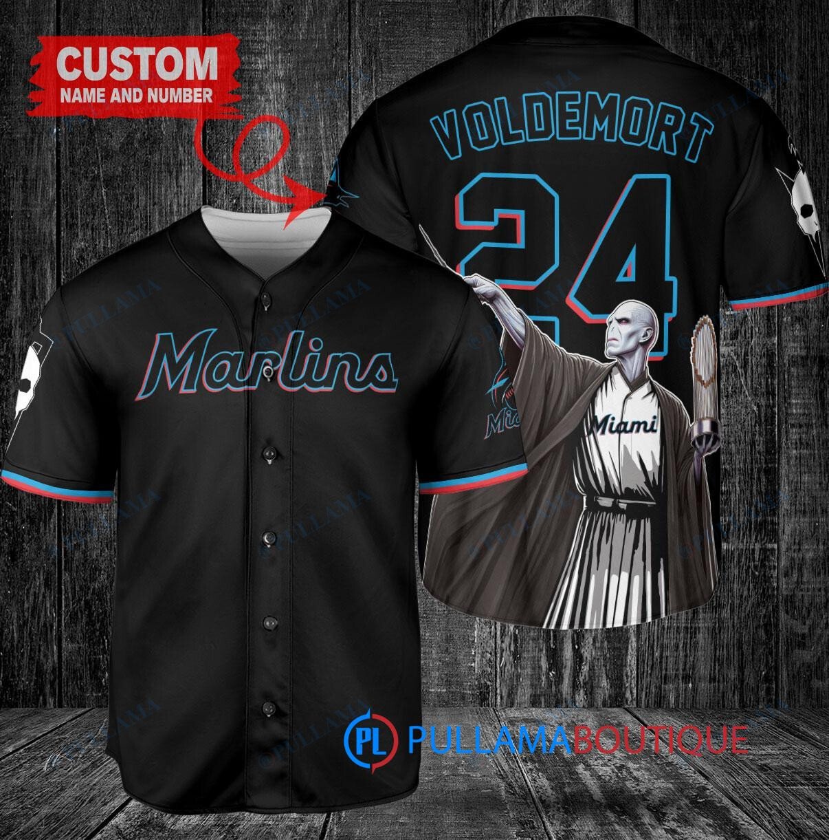 Cincinnati Reds x Lord Voldemort Harry Potter with Trophy Custom Baseball Jersey Gray