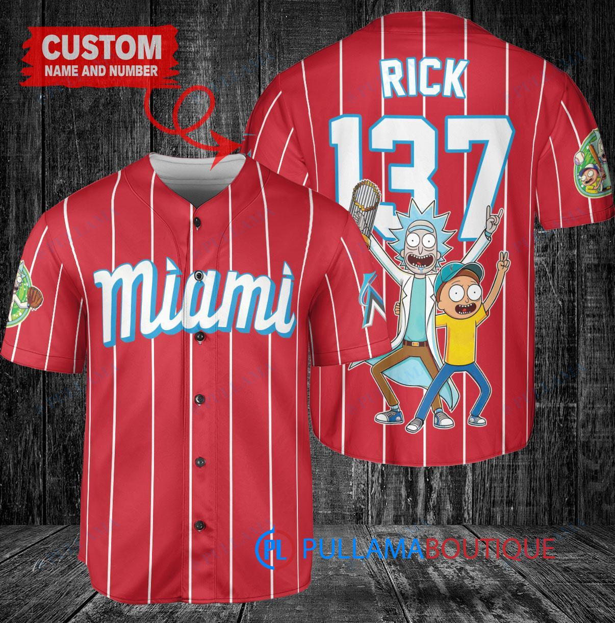 Atlanta Braves x Rick and Morty Baseball Jersey White – City Connect Trophy