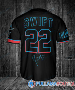 Miami Marlins x Taylor Swift 22 Baseball Jersey