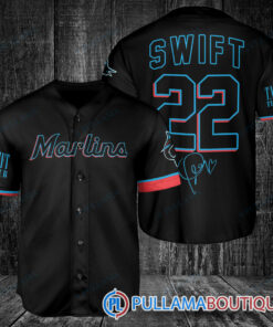 Miami Marlins x Taylor Swift 22 Baseball Jersey