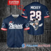 Mickey x Arizona Cardinals Custom Baseball Jersey Black