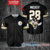 Mickey x Indianapolis Colts Custom Baseball Jersey White