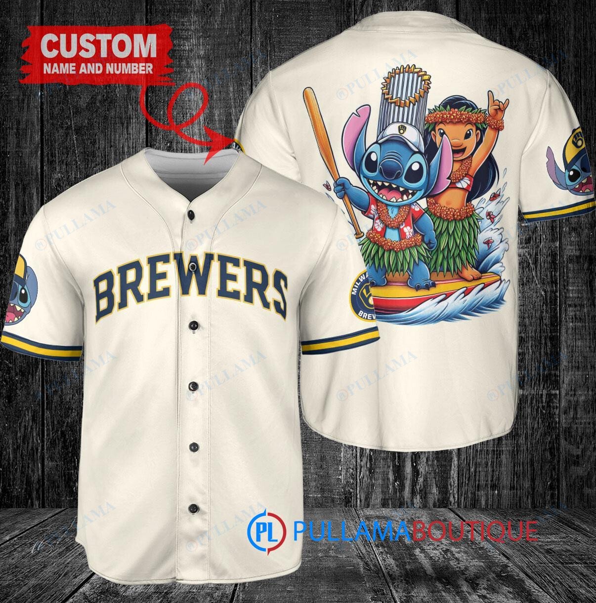 Seattle Mariners x Lilo & Stitch Trophy Baseball Jersey – Royal City Connect