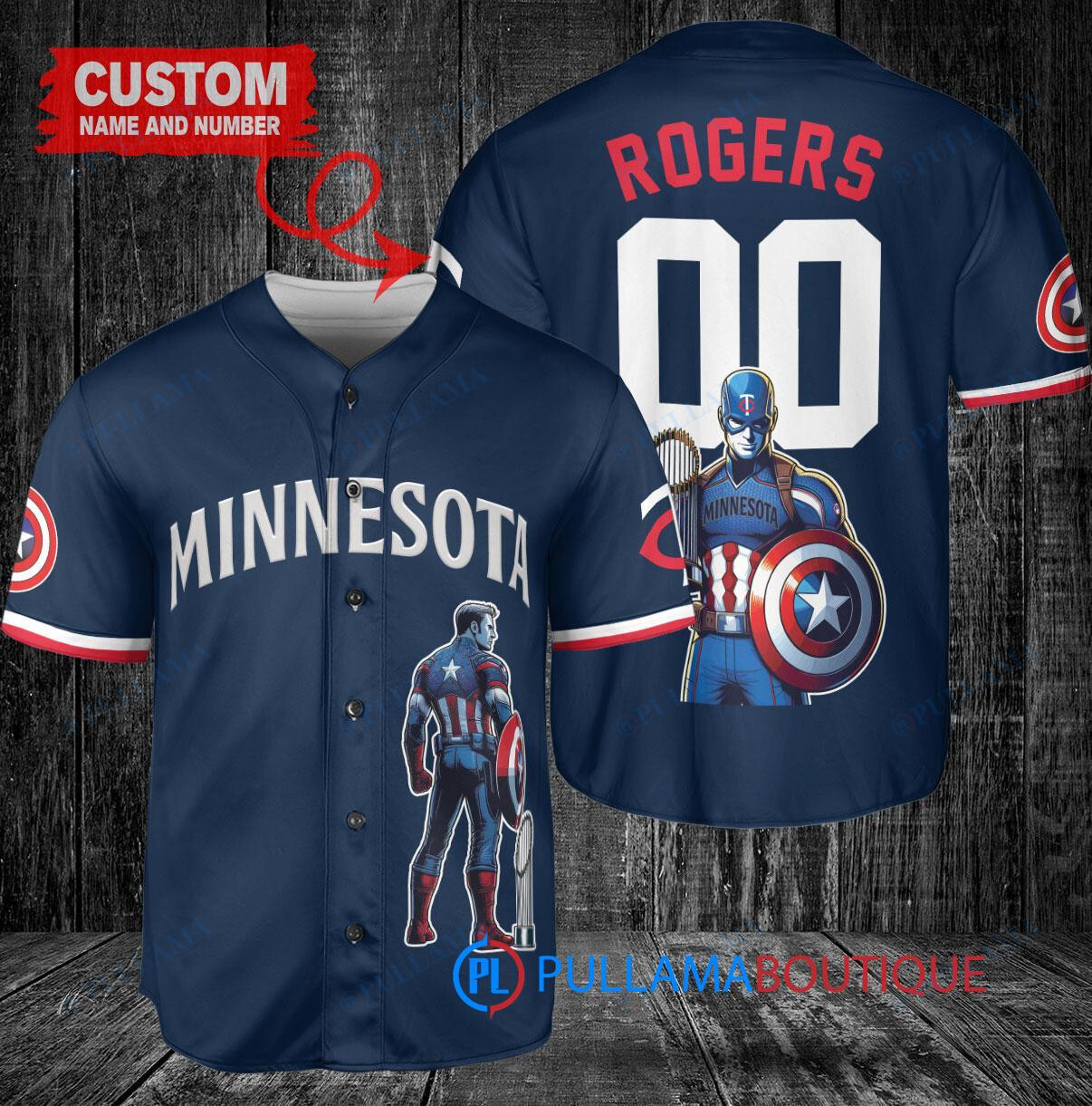 Arizona Diamondbacks x Marvel Captain America Steve Rogers with Trophy Custom Baseball Jersey Cream-Purple