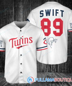 Minnesota Twins x Taylor Swift 89 Baseball Jersey