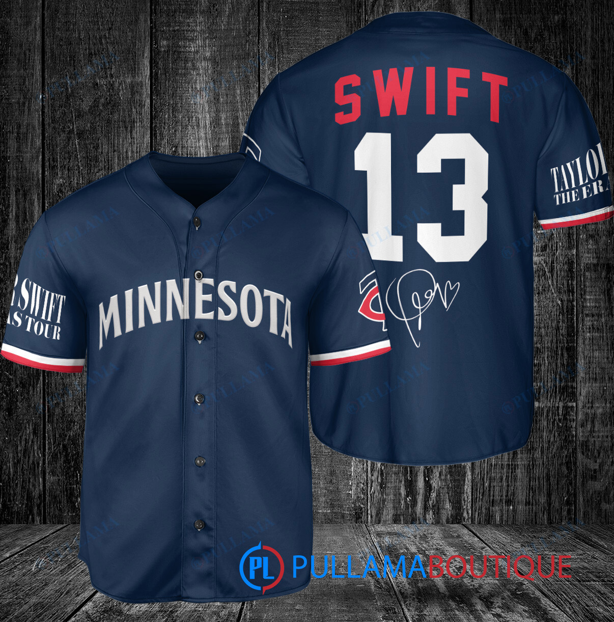 Atlanta Braves x Taylor Swift 22 Baseball Jersey