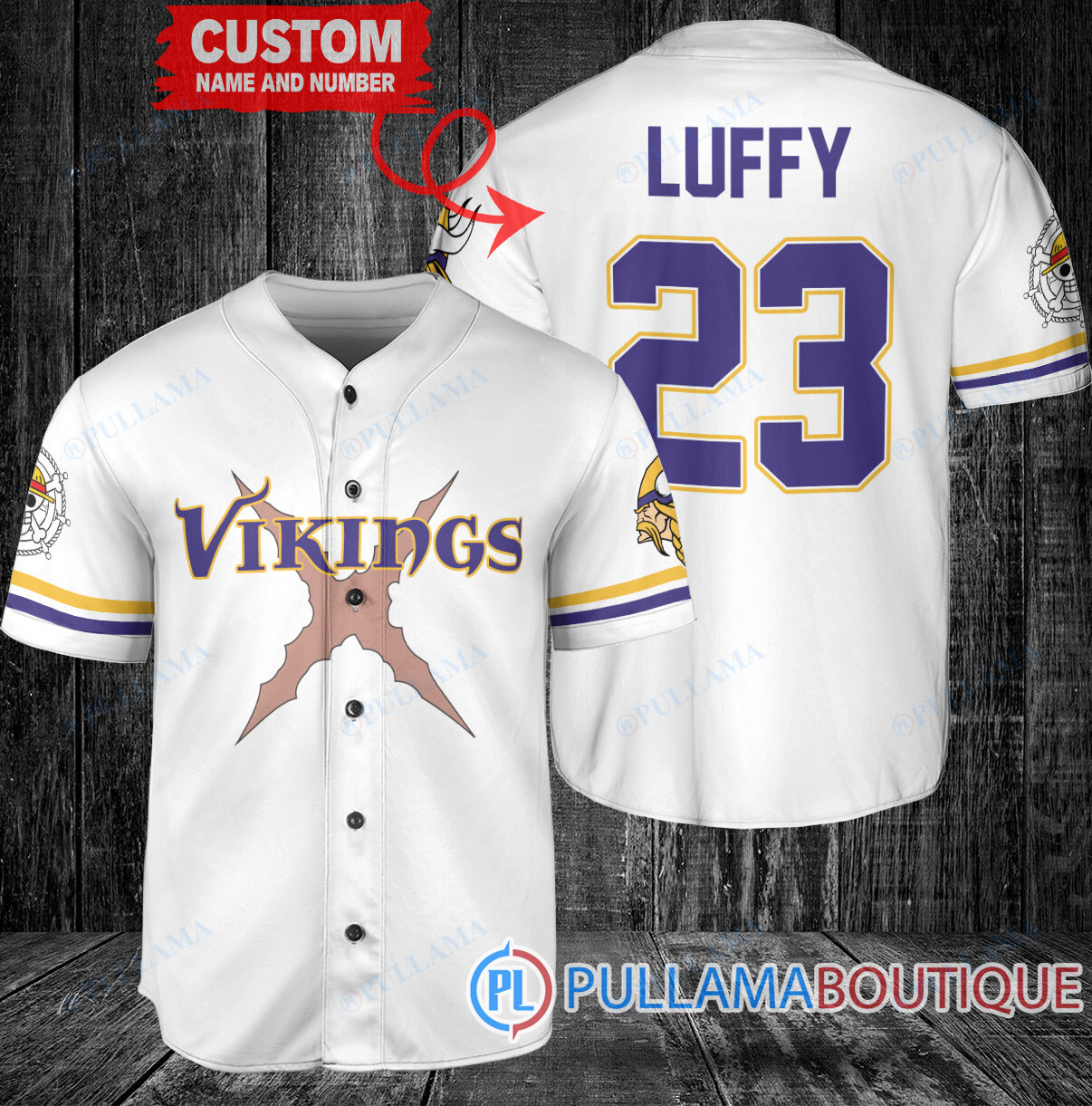 New Orleans Saints Luffy After Timeskip One Piece Straw Hats Custom Baseball Jersey