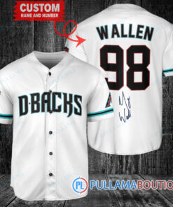 Morgan Wallen Arizona Diamondbacks Limited Edition Baseball Jersey – Exclusive Fan Gear White