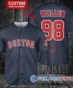 Morgan Wallen Boston Red Sox Limited Edition Baseball Jersey – Exclusive Fan Gear Navy