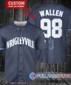 Morgan Wallen Chicago Cubs Limited Edition Baseball Jersey – Exclusive Fan Gear Navy