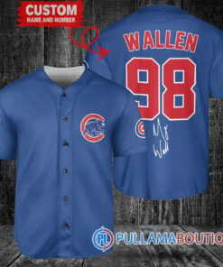 Morgan Wallen Chicago Cubs Limited Edition Baseball Jersey – Exclusive Fan Gear Royal