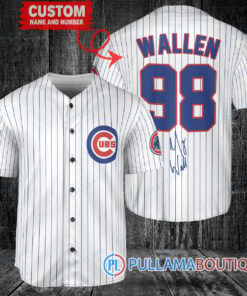 Morgan Wallen Chicago Cubs Limited Edition Baseball Jersey – Exclusive Fan Gear White