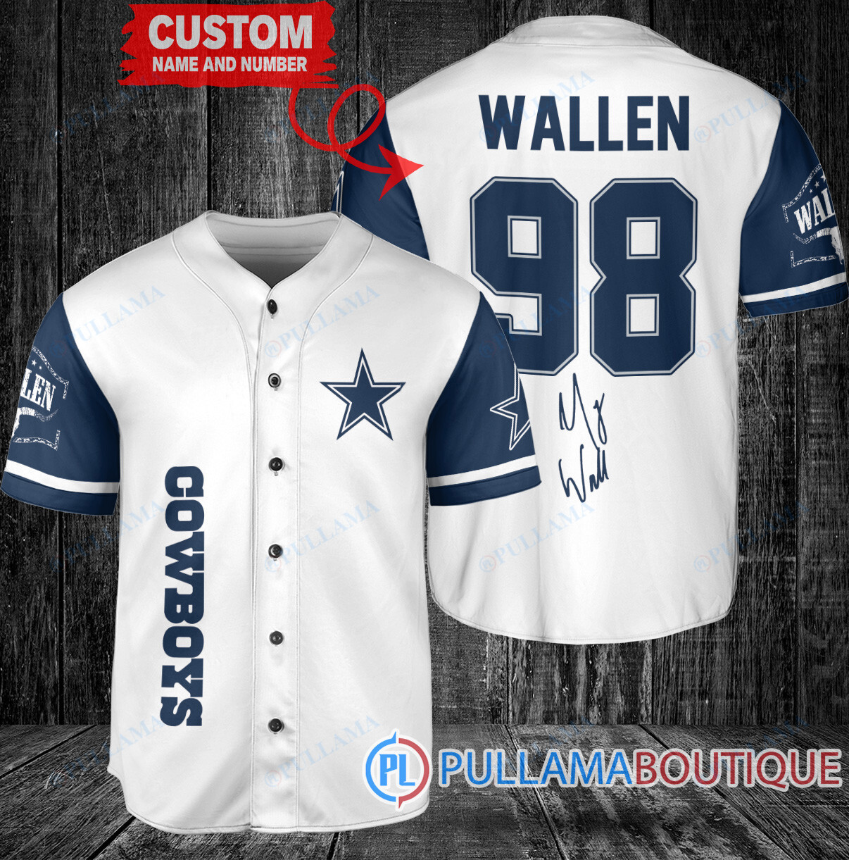 Morgan Wallen Seattle Seahawks Custom Baseball Jersey – Exclusive Fan Gear Navy