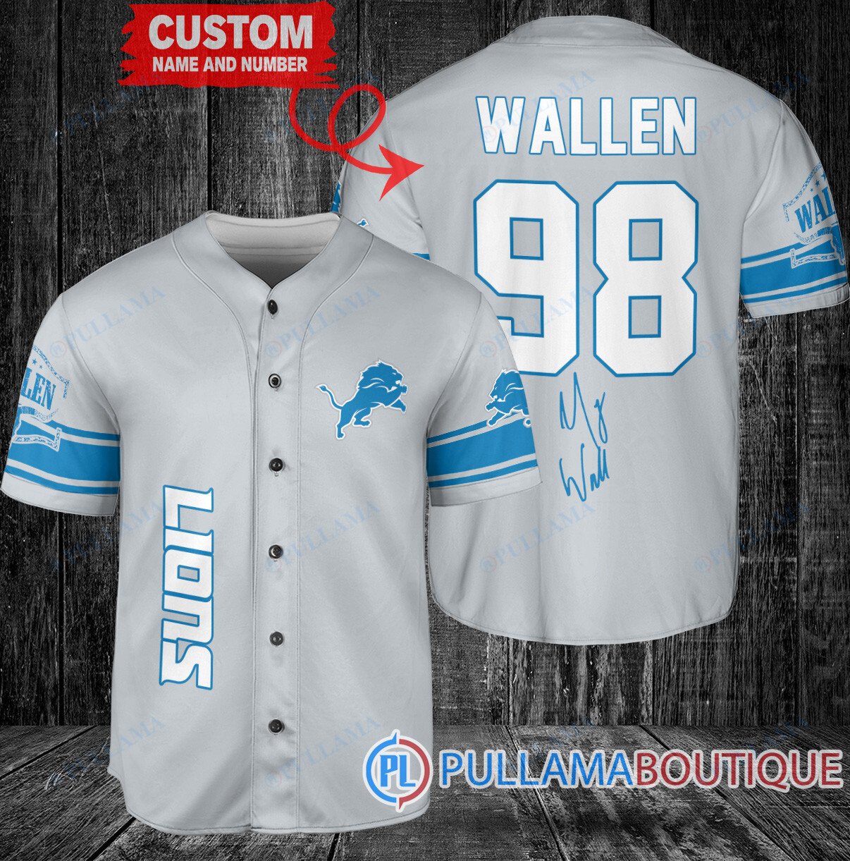 Morgan Wallen Baltimore Ravens Custom Baseball Jersey – Exclusive Fan Gear Black